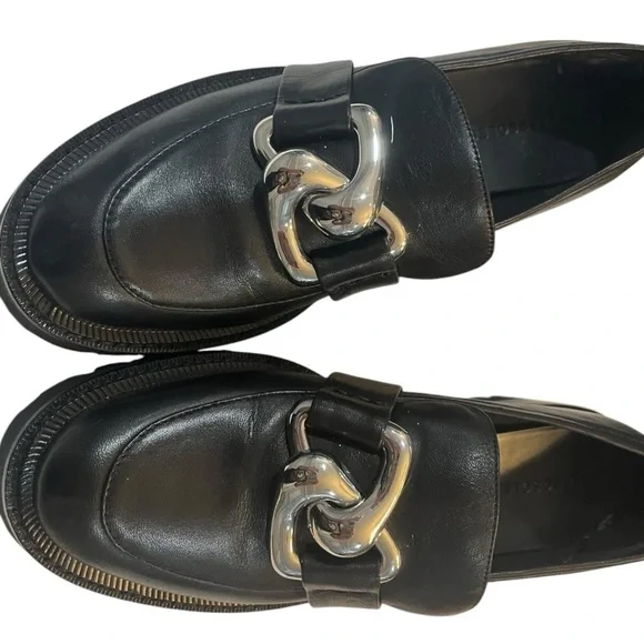 Aerosoles size 8-1/2 Lilia platform lug soles EUC - Picture 2 of 9